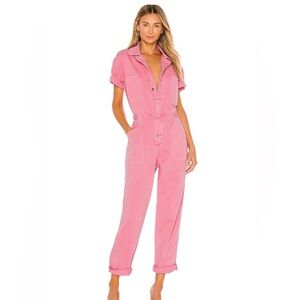 PISTOLA  Grover Jumpsuit in Flamingo - Size XS